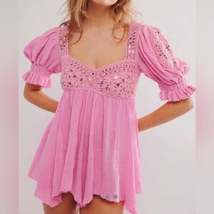 Free People Adelina Mini Top